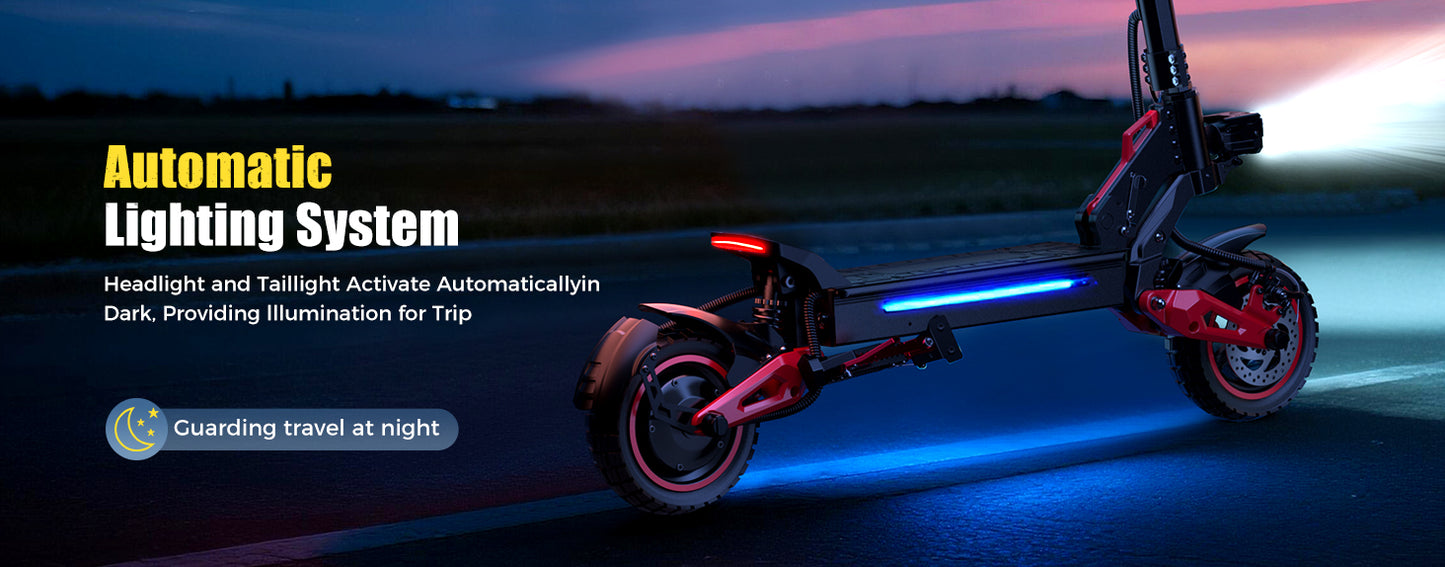 🚀 Trottinette Électrique Tout-Terrain 1600W – Autonomie 50 km